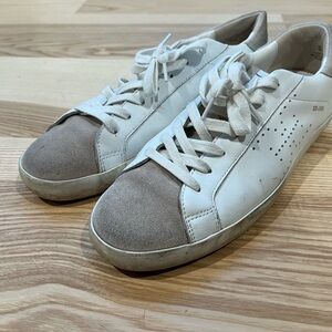 Sam Edelman White and Gray Athletic Shoes Aubrie size 8